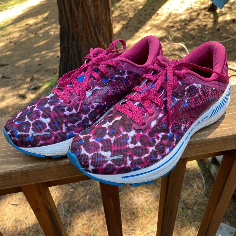 Brooks Adrenaline GTS Pink Leopard 11.5 Women’s excellent🌻